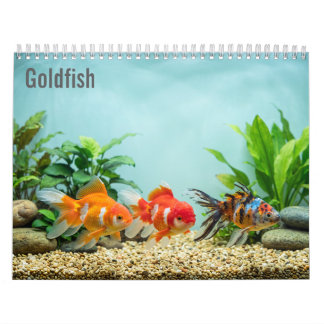 Goldfisch-Wandkalender 2027 Kalender