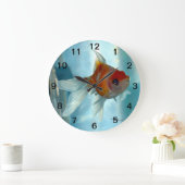 Goldfisch-Wanduhr Große Wanduhr (Zuhause)