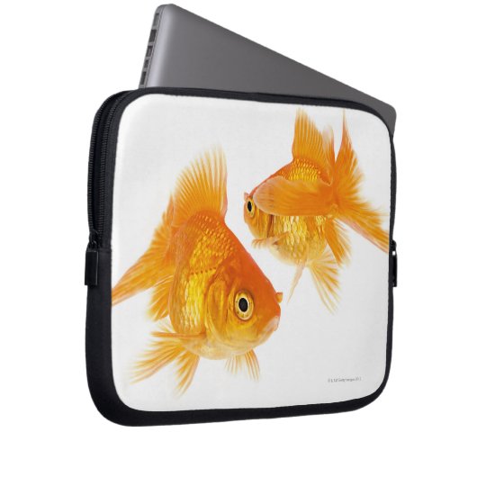 Goldfisch zwei laptopschutzhülle (Vorne Rechts)
