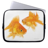 Goldfisch zwei laptopschutzhülle (Vorderseite)