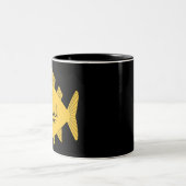 Goldfisch Zweifarbige Tasse (Mittel)