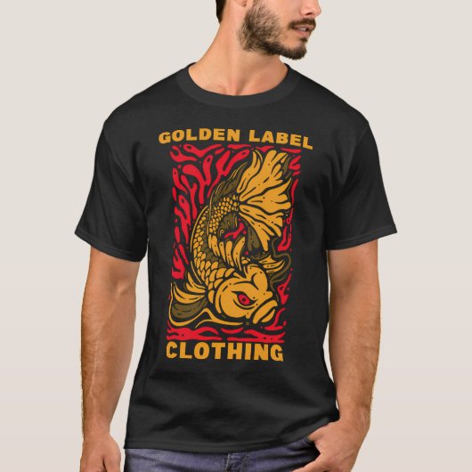 Goldfischdesign T-Shirt (Vorderseite)