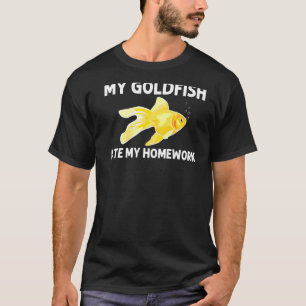 Goldfische für Männer Frauen Gold Aquarium Fisch H T-Shirt