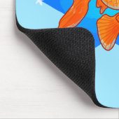 Goldfische mit Sternen Mousepad (Ecke)