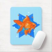 Goldfische mit Sternen Mousepad (Mit Mouse)