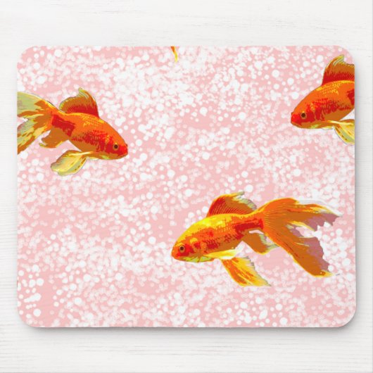Goldfische Mousepad (Vorne)