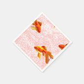 Goldfische Serviette (Ecke)