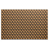 Goldfische Stoffe, schwarzer Hintergrund Stoff (Fat Quarter (45,7 x 55,9 cm))