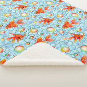 Goldfische und Seifenblasen Sherpadecke (3/4)