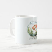 Goldfischglas Kaffeetasse (Vorderseite Links)