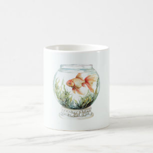 Goldfischglas Kaffeetasse