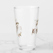 Goldfischglas - Malerei Glas (Links)