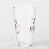 Goldfischglas - Malerei Glas (Rechts)
