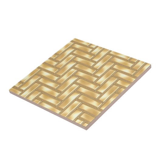 Goldfischgrätenmuster Fliese (Seite)