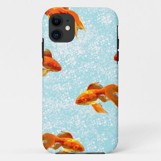 Goldfischmuster Case-Mate iPhone Hülle (Rückseite)
