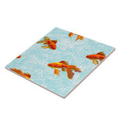 Goldfischmuster Fliese (Seite)