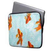 Goldfischmuster Laptopschutzhülle (Vorderseite Links)