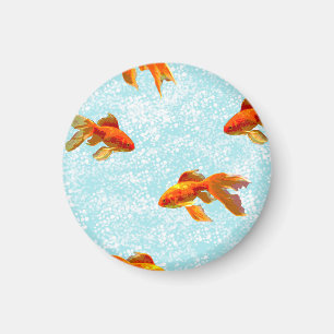 Goldfischmuster Magnet