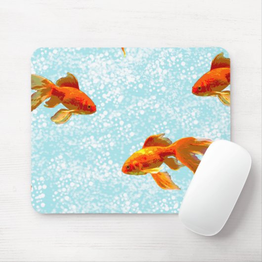 Goldfischmuster Mousepad (Mit Mouse)