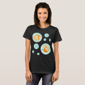Goldfischmuster T-Shirt (Vorne ganz)
