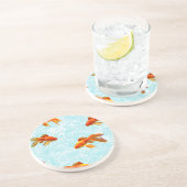 Goldfischmuster Untersetzer (Seite)