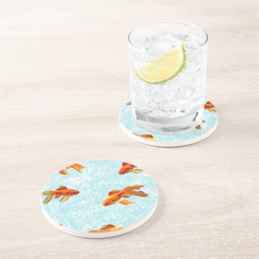Goldfischmuster Untersetzer (Seite)
