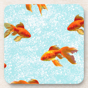 Goldfischmuster Untersetzer