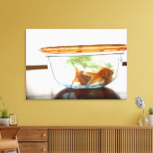 Goldfischschale Leinwanddruck (Insitu (Wohnzimmer))
