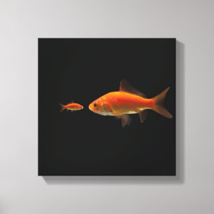Goldfish 2 leinwanddruck