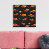 Goldfish 3 leinwanddruck (Insitu (Wohnzimmer))
