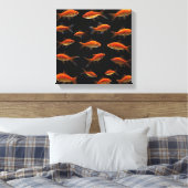 Goldfish 3 leinwanddruck (Insitu (Schlafzimmer))