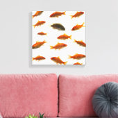 Goldfish 4 leinwanddruck (Insitu (Wohnzimmer))