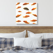 Goldfish 4 leinwanddruck (Insitu (Schlafzimmer))
