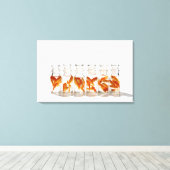 Goldfish 7 leinwanddruck (Insitu (Holzboden))