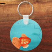 GOLDFISH A SWIMMING SCHLÜSSELANHÄNGER (Vorderseite)