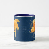 Goldfish Anchor Ship Wheel Nautical Tasse (Zentrum)