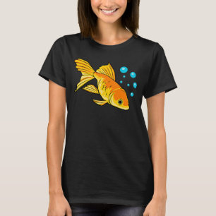 Goldfish Aquaristics Hobby Niedlich Fish T-Shirt