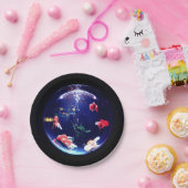 Goldfish Aquarium Pappteller (Party)