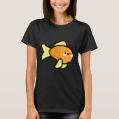 Goldfish Artistischer Fisch Koi Carp T-Shirt (Vorderseite)