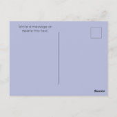 Goldfish auf Seigaiha Pattern Japanisch Personalis Postkarte (Rückseite)