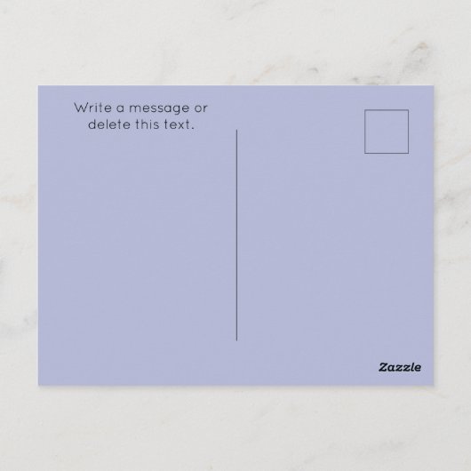 Goldfish auf Seigaiha Pattern Japanisch Personalis Postkarte (Rückseite)