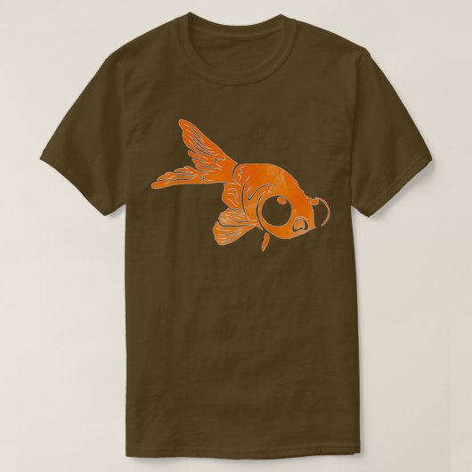 Goldfish-Augenblase T-Shirt (Design vorne)