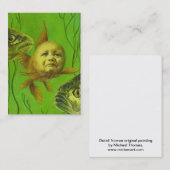 Goldfish Baby Mutant ACEO Artists Trading Cards Visitenkarte (Vorne/Hinten)