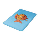 Goldfish Badematte (Schrägansicht)