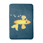 Goldfish Bathmat Badematte (Vorderseite Vertikal)