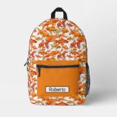 Goldfish Bedruckter Rucksack (Vorderseite)