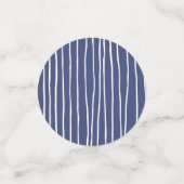 Goldfish Birthday Blue Orange White Confetti Konfetti (Klein Vorderseite)