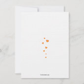 Goldfish Bowl Wedding Rehearsal Dinner Invitation Einladung (Rückseite)