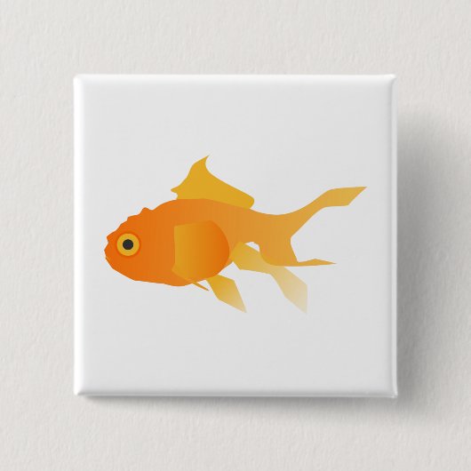 Goldfish Button (Vorderseite)