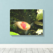 Goldfish Canvas Print Leinwanddruck (Insitu (Holzboden))